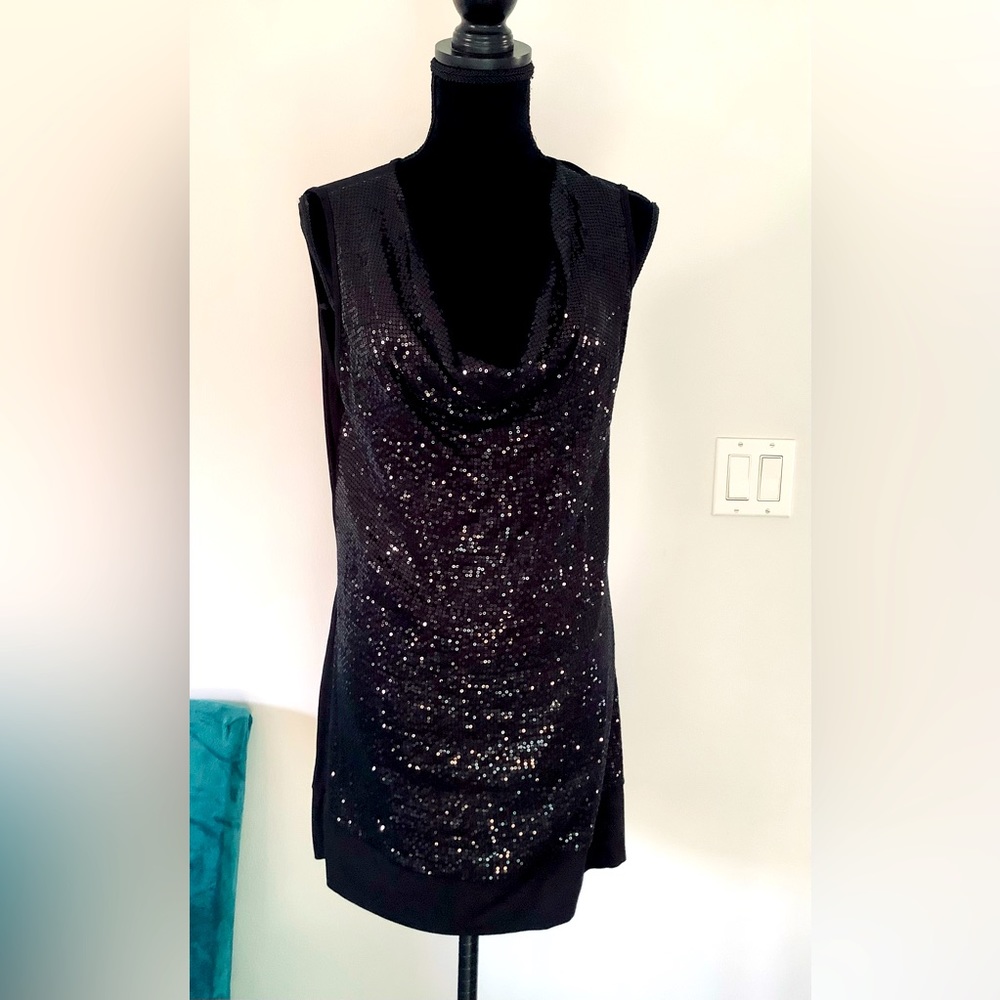 Nice DRESSY sequined tunic/ mini dress-EUC 🌹🌹🌹
